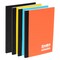 SoHo Urban Artist Tape Bound Lay Flat Sketch Book, Multicolor, 4x6" 4 Pack, 30 Sheets Each (120 total) Smooth Mixed Media Sketchbook, 71lb. (106 gsm) Paper Travel Art Journal, Soft Cover